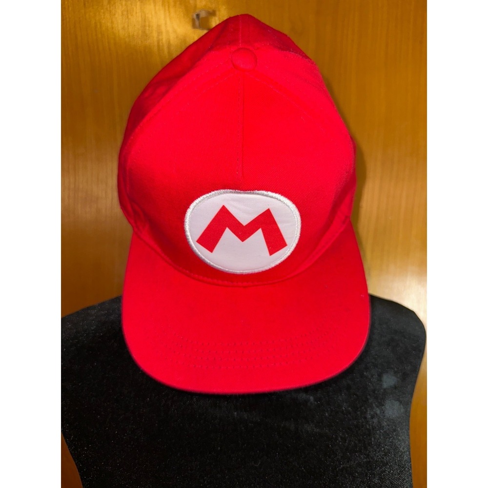 Nintendo‎ Officially Licensed Super Mario Brothers Snapback Red Baseball Cap